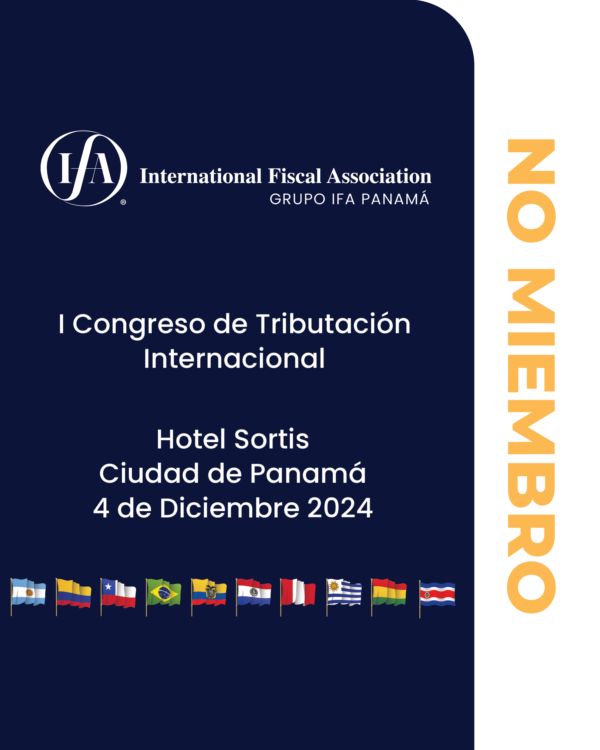 IER CONGRESO DE TRIBUTACIÓN INTERNACIONAL(NO MIEMBRO)
