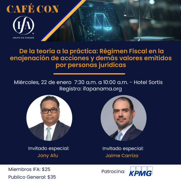 CAFÉ CON IFA 22 ENERO ( MIEMBRO)